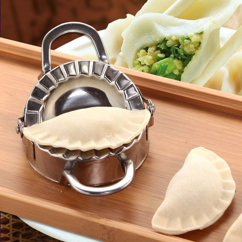 Stainless Steel Dumpling Maker Dough Cutter Dumpling Mould Kitchen Accessories Pastry Tools, Specifi