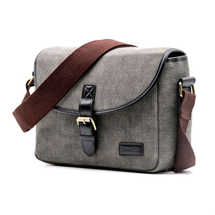 Retro Photo Camera Bag Case Cover For Canon EOS 200D 77D 7D 80D 800D 1300D 6D 70D 760D ... (Gray)