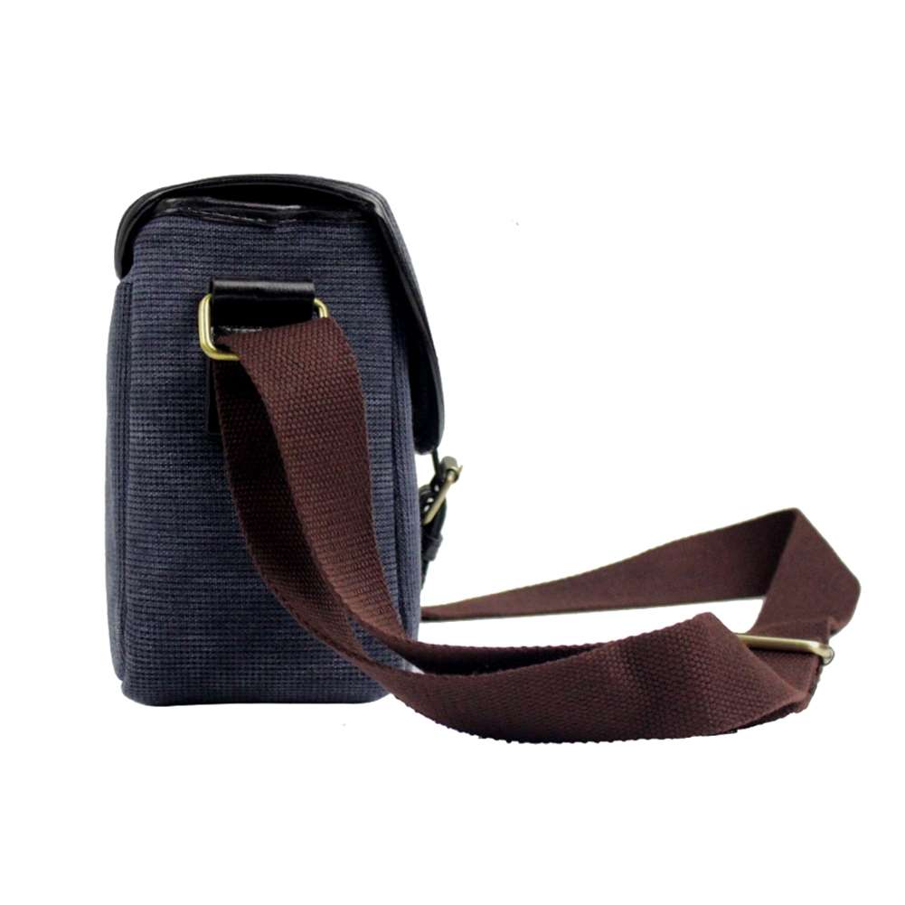 Retro Photo Camera Bag Case Cover For Canon EOS 200D 77D 7D 80D 800D 1300D 6D 70D ... (Dark Khaki)