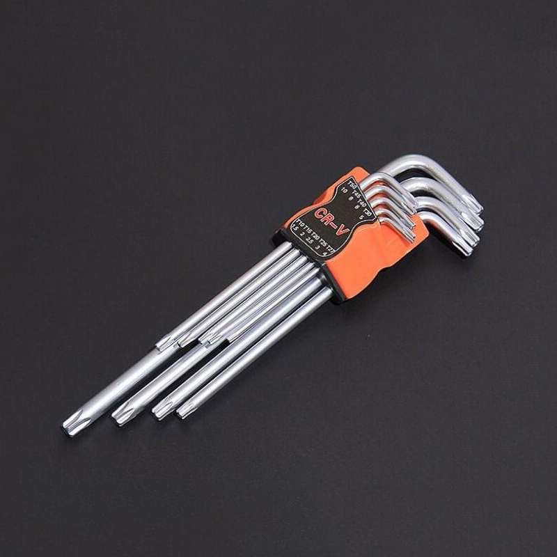 Allen Wrench Set Screwdriver Plum Blossom Multi-function Combination Tool, Style:Mito (Extra Long Se