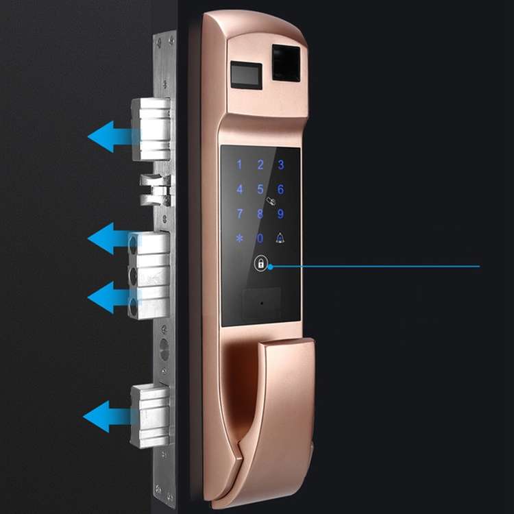 Fully Automatic Fingerprint Password Lock Intelligent Anti-theft Home Electronic Credit Card Automat