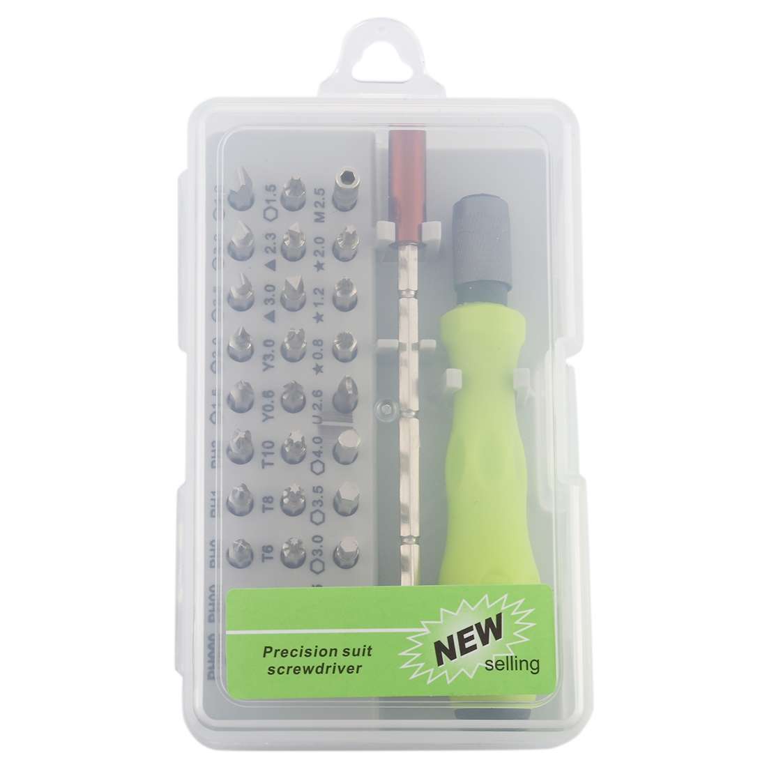 32-in-1 CRV Steel Mobile Phone Disassembly Repair Tool Multi-function Combination ... (Gray Green)