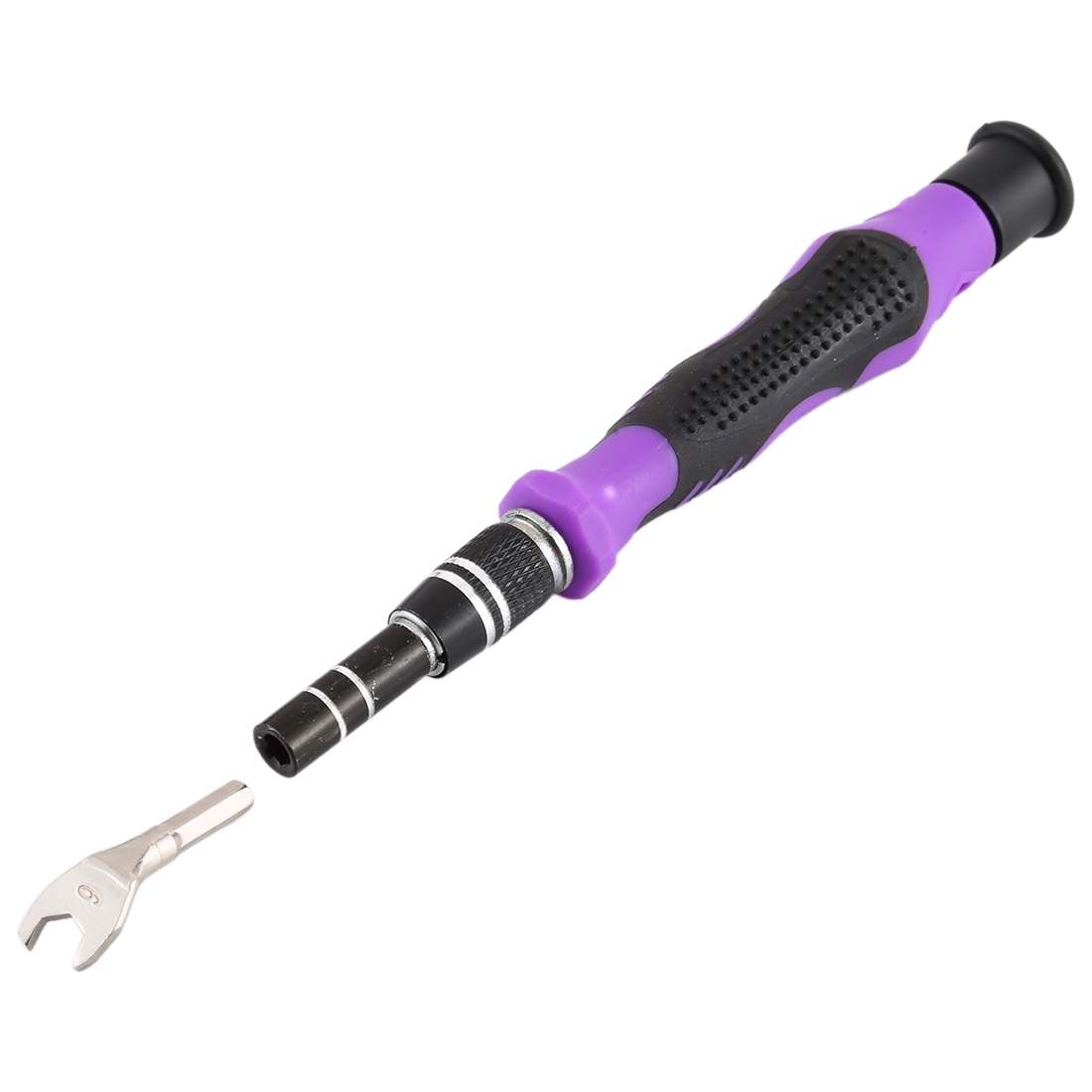135 in 1 DIY Mobile Phone Disassembly Tool Clock Repair Multi-function Tool Scr ... (Black Purple)