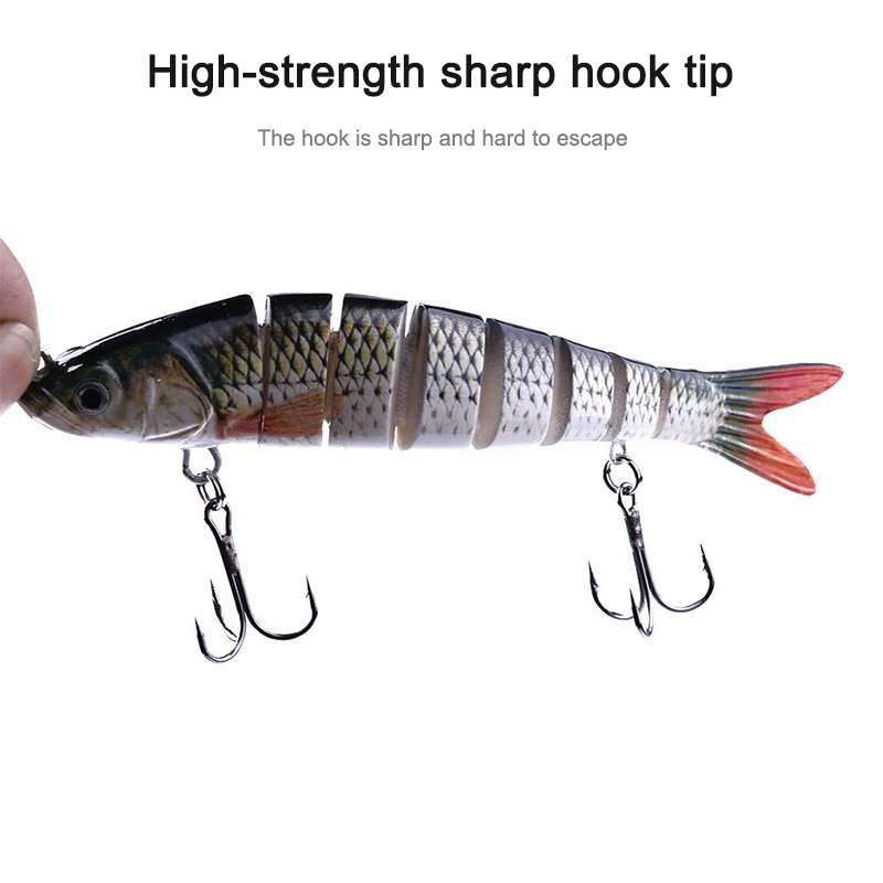 Luya Knotty Fish Plastic Bionic Hard Bait Sea Fishing Fake Bait, Colour: JM034-7