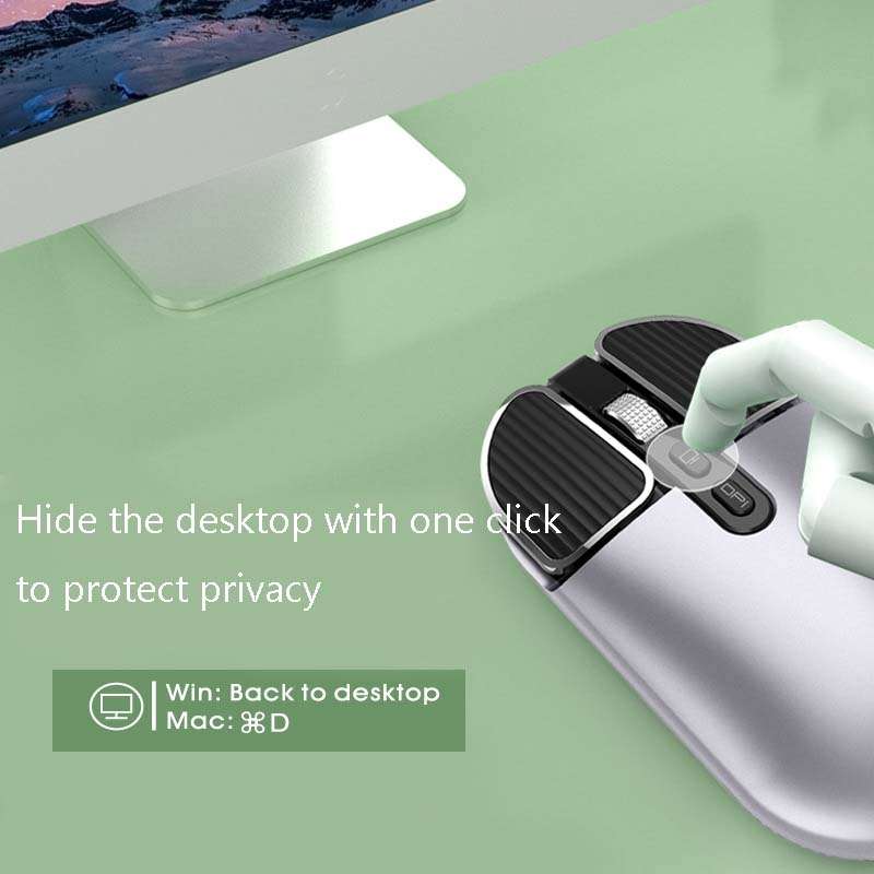 M203 2.4Ghz 5 Buttons 1600DPI Wireless Optical Mouse Computer Notebook Office Home Silent Mouse, Sty