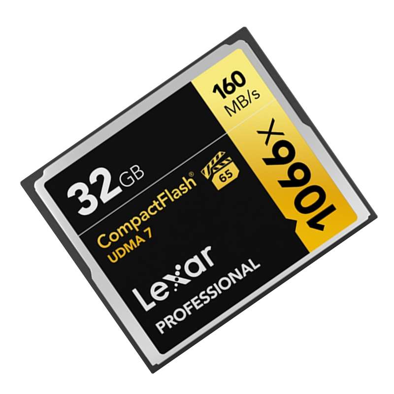 Lexar 1066X CF Card Camera SLR Camera High-speed Memory Card, Capacity: 32GB