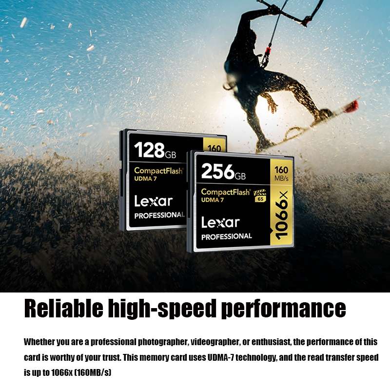 Lexar 1066X CF Card Camera SLR Camera High-speed Memory Card, Capacity: 32GB