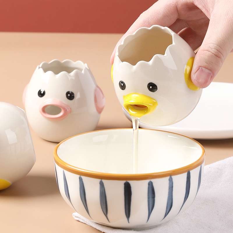 Cartoon Chick Kitchen Baking Tool Household Egg White Separator
