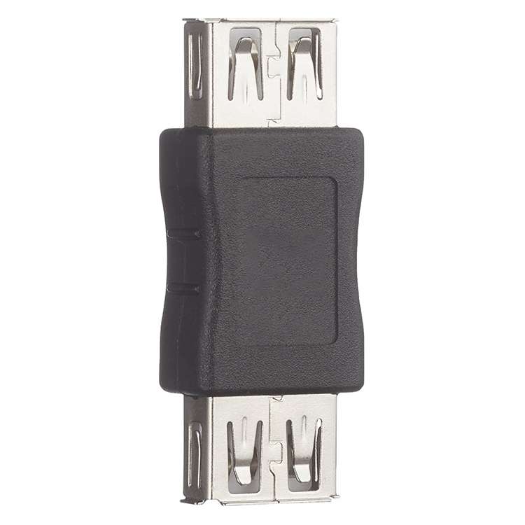 3pcs USB Double Female Straight-through Head USB Double Female Interface