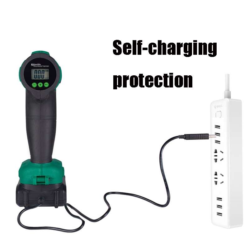 SUITU High-pressure Handheld Smart Digital Display Car Portable Wireless Tire Inflator(Green)