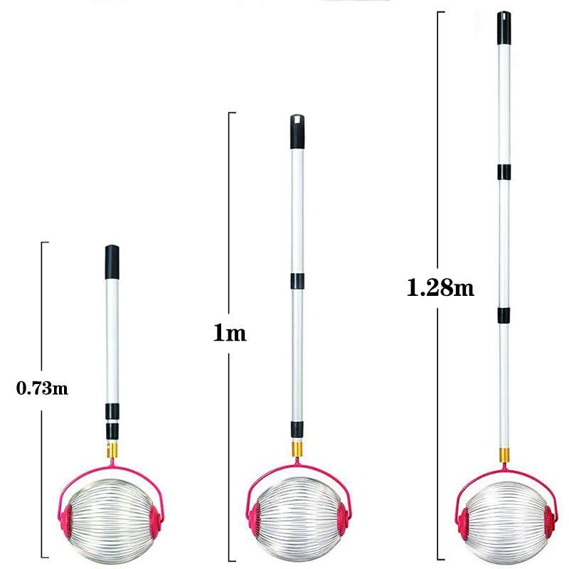 Garden Tools Nut Collector Fruit Picker Picking Walnut Picking Chestnut Picker, Style:Telescopic Rod