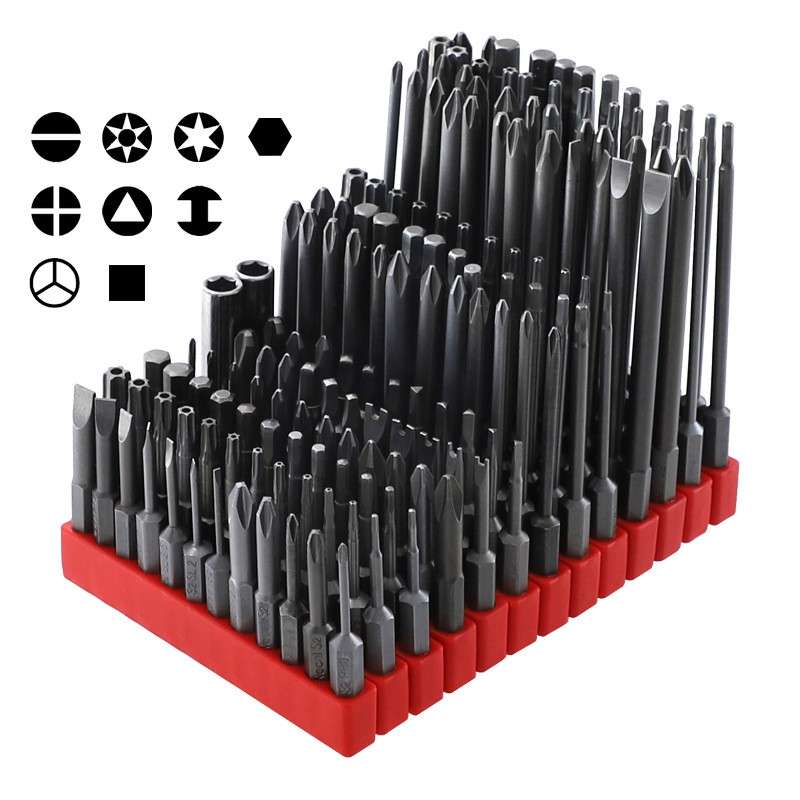 12 PCS / Set Screwdriver Bit With Magnetic S2 Alloy Steel Electric Screwdriver, Specification:6