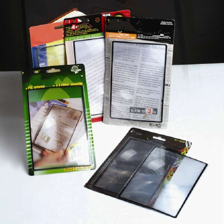 Card Slim Reading 3x Magnifier Business Card Magnifier, Specification:120180mm