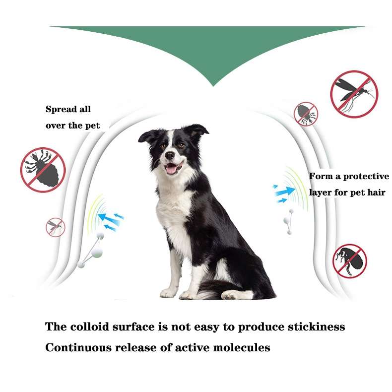 Pet Flea & Anti-Lice Collar Pet In Vitro Insect Repellent Ring, Size:Small Dog/38cm