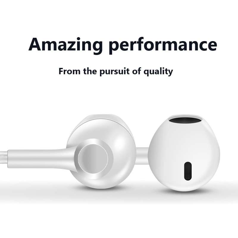 PTM P7 Stereo Wire-controlled Earphone with Microphone, Cable Length: 1.2m(Black)