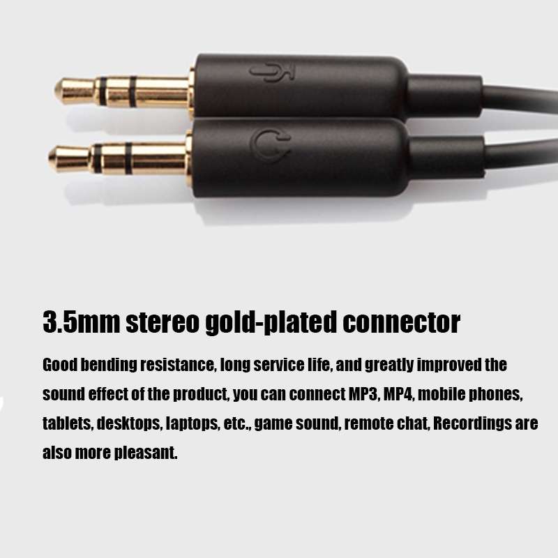 Edifier K550 3.5mm Plug Wired Wire Control Stereo Computer Game Headset with M ... (Elegant Black)