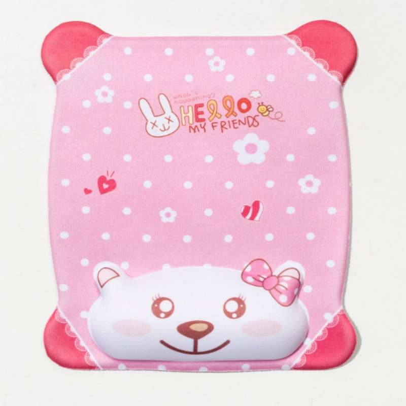 Cartoon Silicone Wristband Mouse Pad(Rabbit)