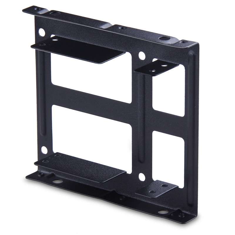 2.5 Inch to 3.5 Inch External HDD SSD Metal Mounting Kit Adapter Bracket With SATA Data Power Cabl