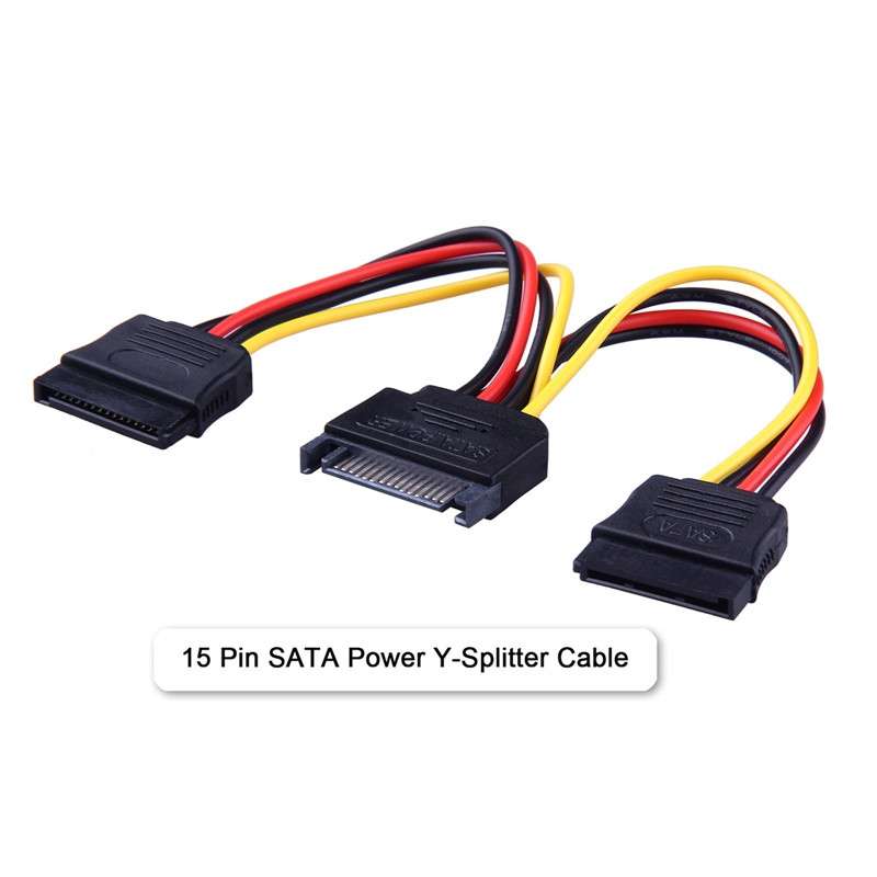 2.5 Inch to 3.5 Inch External HDD SSD Metal Mounting Kit Adapter Bracket With SATA Data Power Cabl