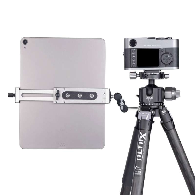 Xiletu Xj15 Live Broadcast Desktop Full Metal Tripod Mount Tablet Pc Phone Clamp With ... (Black)