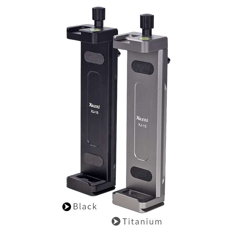 Xiletu Xj15 Live Broadcast Desktop Full Metal Tripod Mount Tablet Pc Phone Clamp With ... (Black)