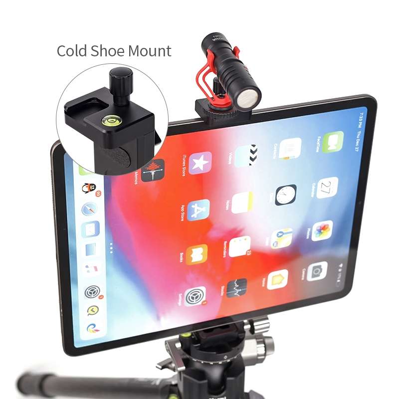 Xiletu Xj15 Live Broadcast Desktop Full Metal Tripod Mount Tablet Pc Phone Clamp With ... (Black)