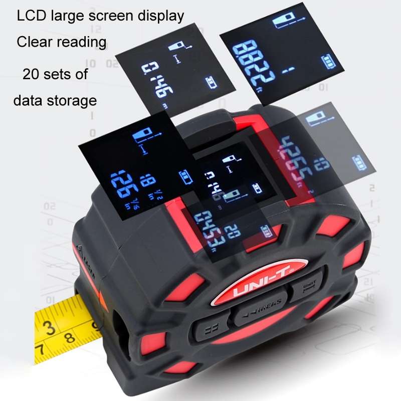 UNI-T Handheld Rangefinder Infrared Electronic Ruler Tool, Model:LM50T 50m