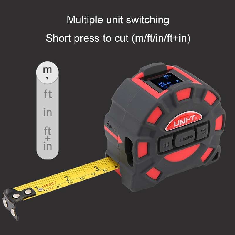 UNI-T Handheld Rangefinder Infrared Electronic Ruler Tool, Model:LM50T 50m