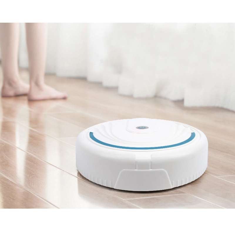 Mini Smart Dust Collector Automatic Household Sweeping Robot, Specification:Chargeable Version(White
