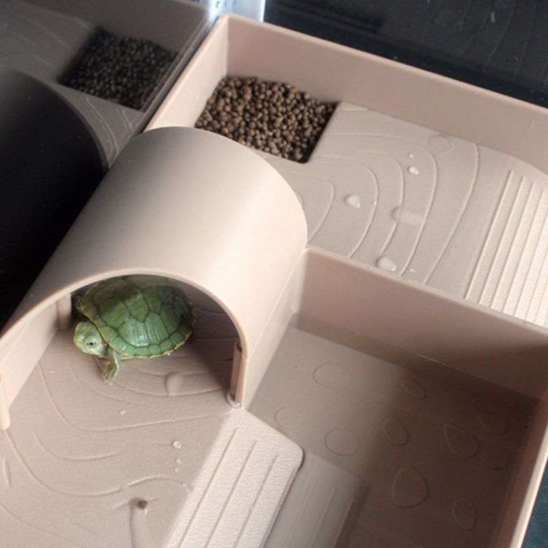 NF-11 Aquarium Fish Tank Landscaping Turtle Amusement Park Terrace Floating Island