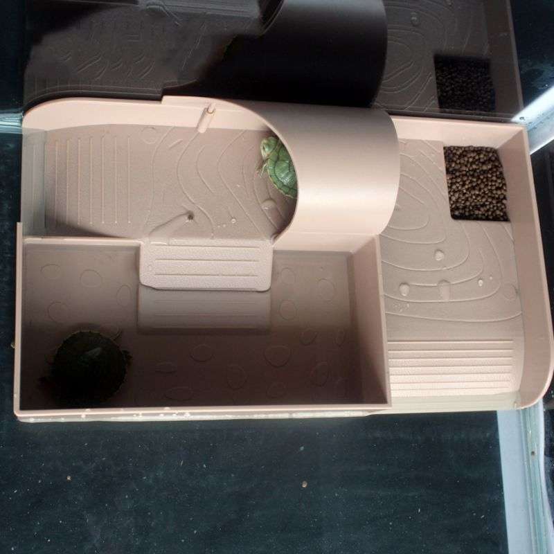 NF-11 Aquarium Fish Tank Landscaping Turtle Amusement Park Terrace Floating Island
