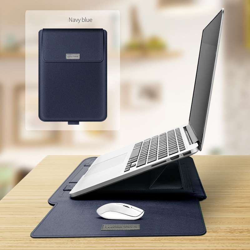 A2 4 in 1 Computer Bracket Liner Bag Storage Bag, Size:13/14 inch(Gray)