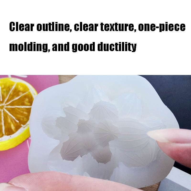 SX-ZW-138 Fleshy Three-Dimensional Candle Silicone Mold DIY Handmade Soap Aromatherapy Epoxy Mold