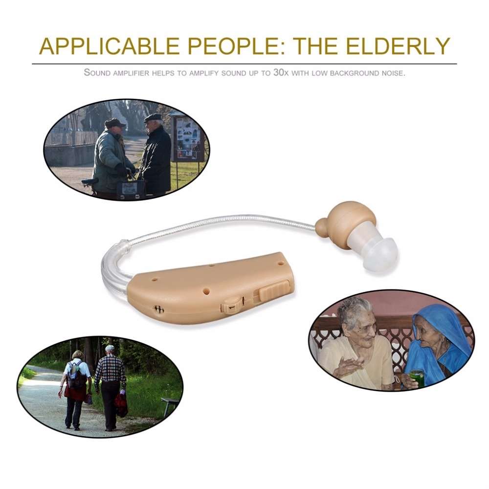 Rechargeable Hearing Aids Hearing Aids For The Elderly, Specification: EU Plug
