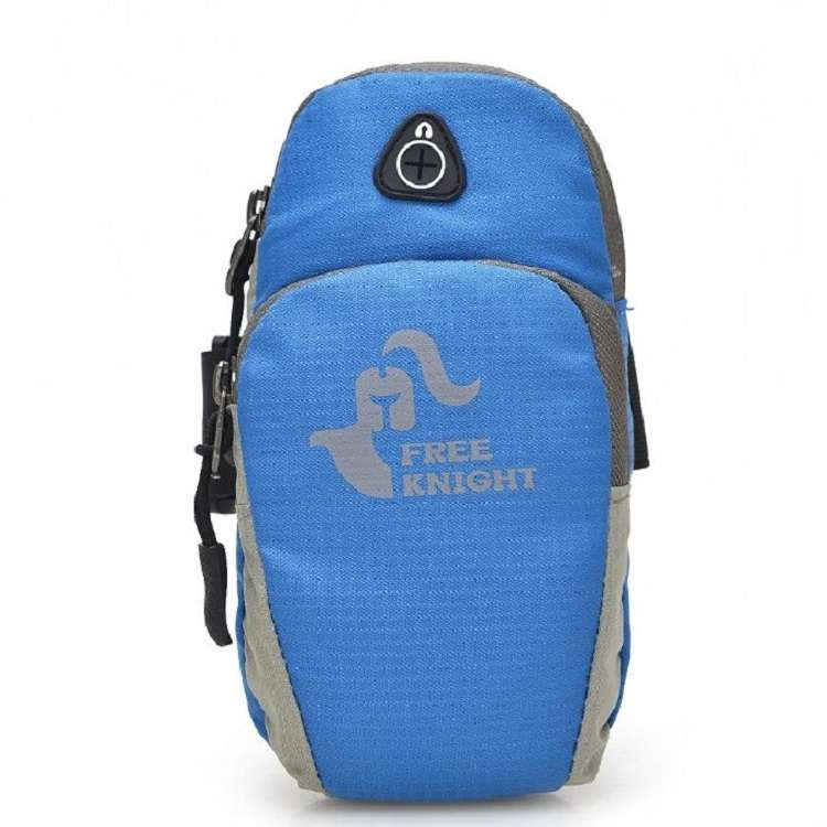 Ultra Light Sports Equipment Mobile Phone Arm Bag, Specification:Under 5.5 inches(Blue)