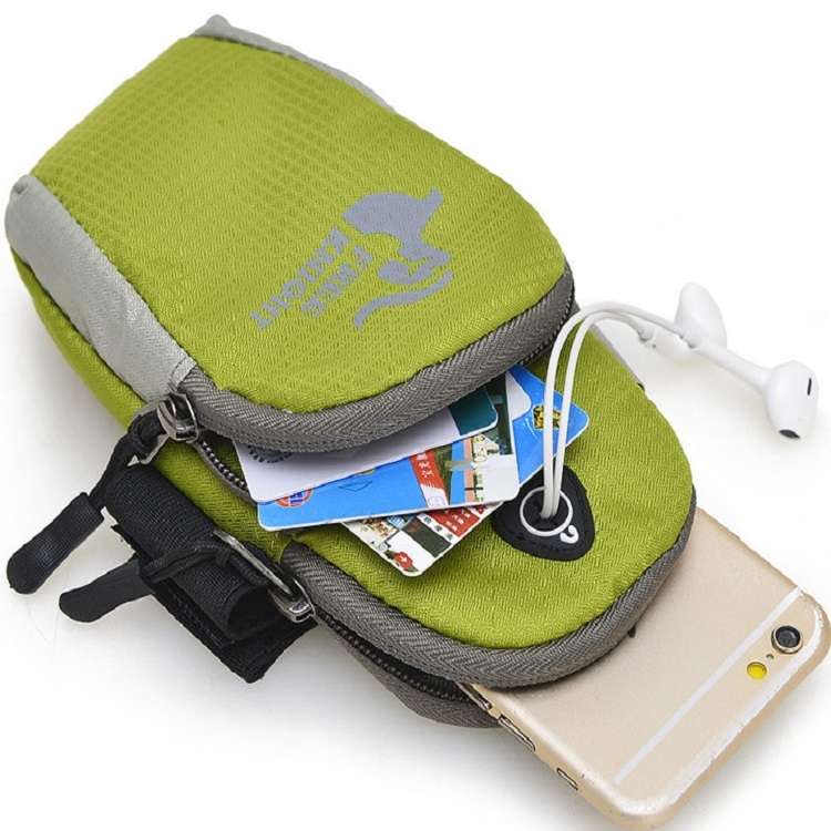Ultra Light Sports Equipment Mobile Phone Arm Bag, Specification:Under 5.5 inches(Blue)