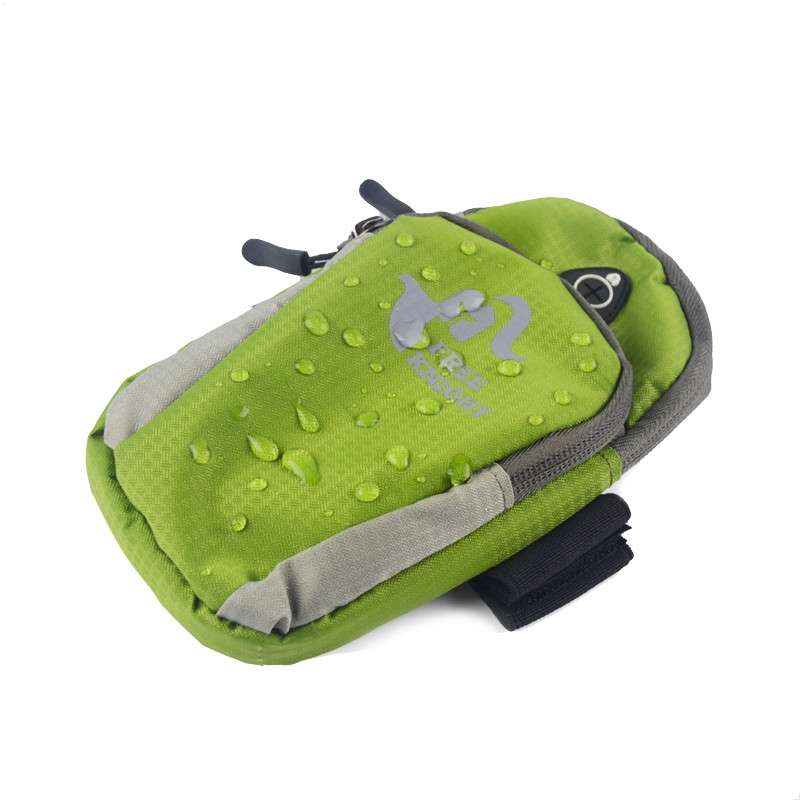 Ultra Light Sports Equipment Mobile Phone Arm Bag, Specification:Under 5.5 inches(Rose Red)