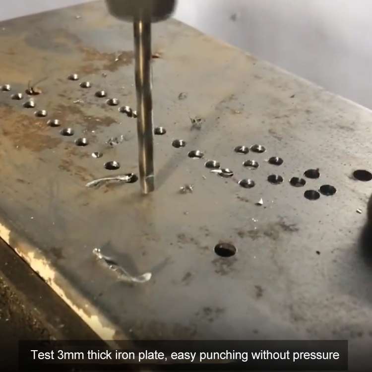 5 PCS 11.5mm Steel Plate High-Speed Steel 4341 Black Yellow Twist Drill