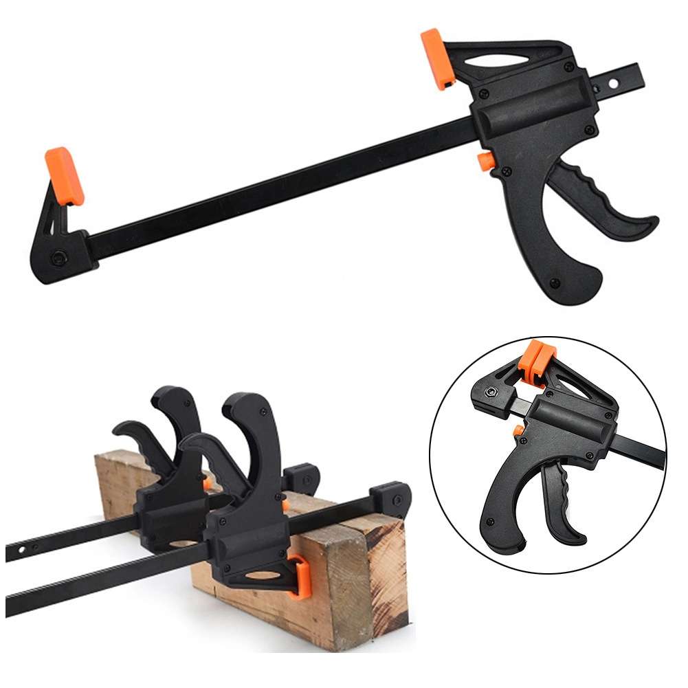 12 inch Fixed Fast Wood Clip F Clamp Handmade Carpenter Tool