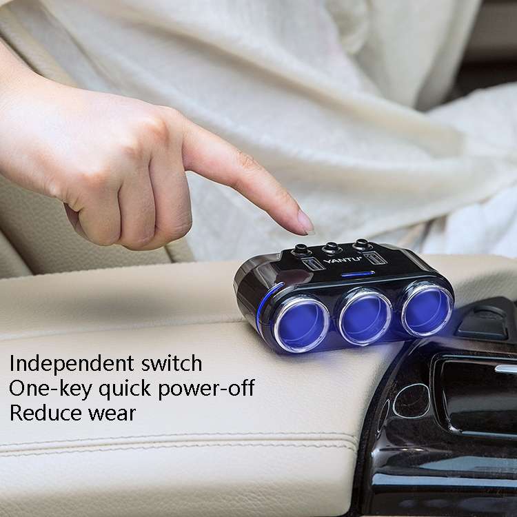 YANTU B39 Cigarette Lighters Cars Multifunctional Usb Fast Charging Car Charger Wireless Voltage