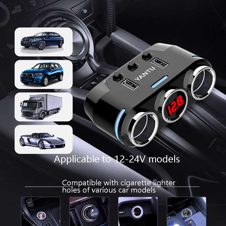 YANTU B39 Cigarette Lighters Cars Multifunctional Usb Fast Charg ... Wireless Qualcomm Non-Voltage
