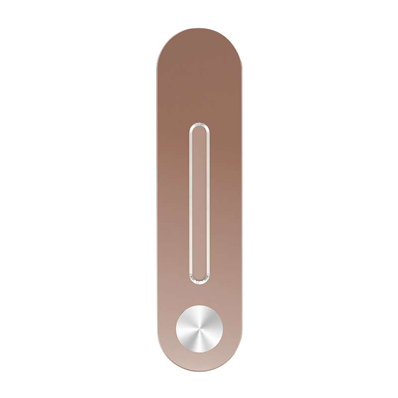 Portable Shrink Notebook Expanded Metal Bracket(Rose Gold)