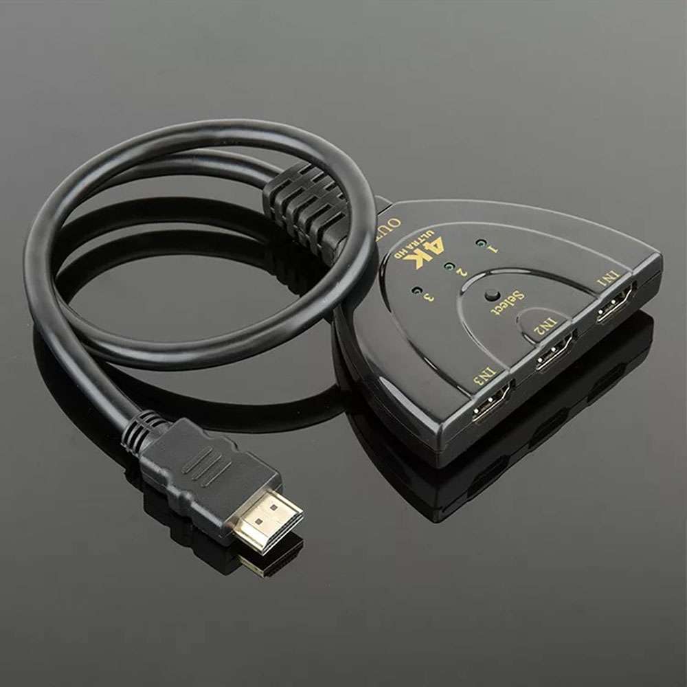 3X1 4K x 2K 3 in 1 out HD Converter Video Switcher(4K x 2K)
