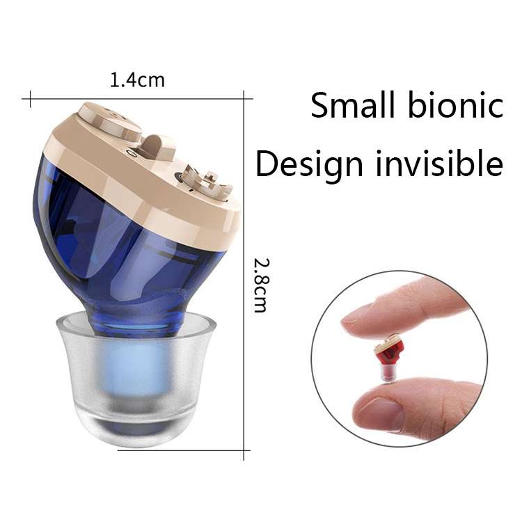 Old Man Hearing Aid Sound Amplifier Sound Collector(Blue)