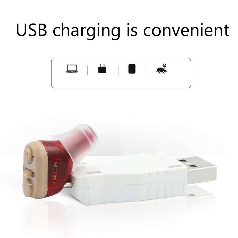 Old Man Hearing Aid Sound Amplifier Sound Collector(Blue)