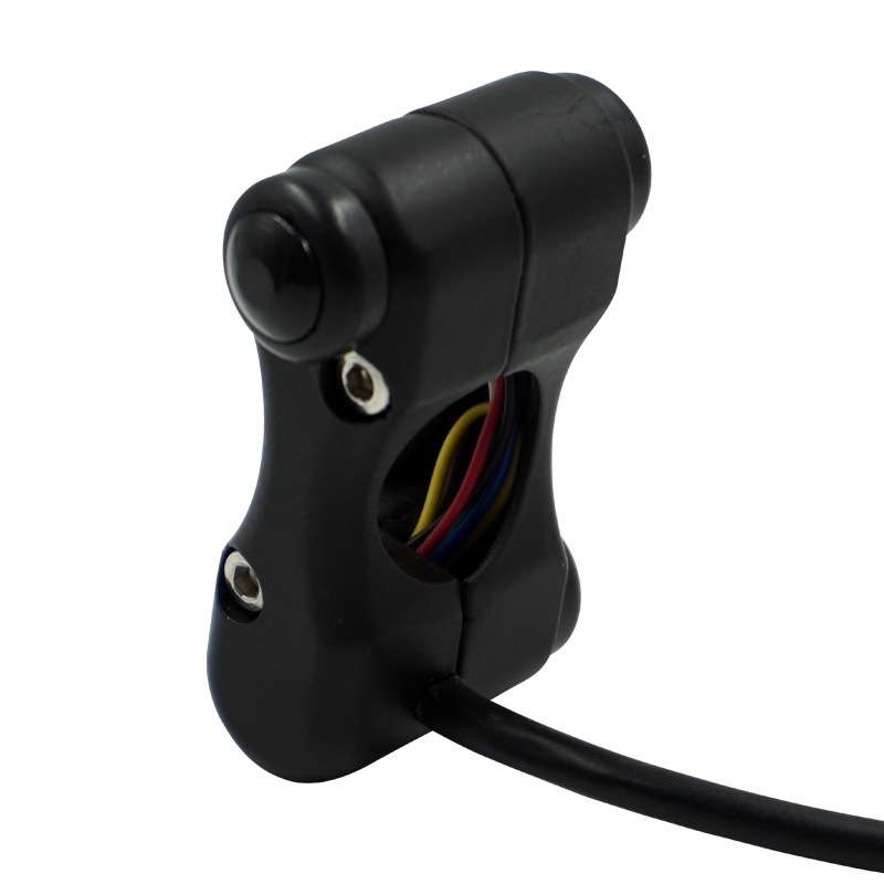 Motorcycle Electric Car Modified Accessories Three Button Multi-Function Start Speaker Far Near Ligh