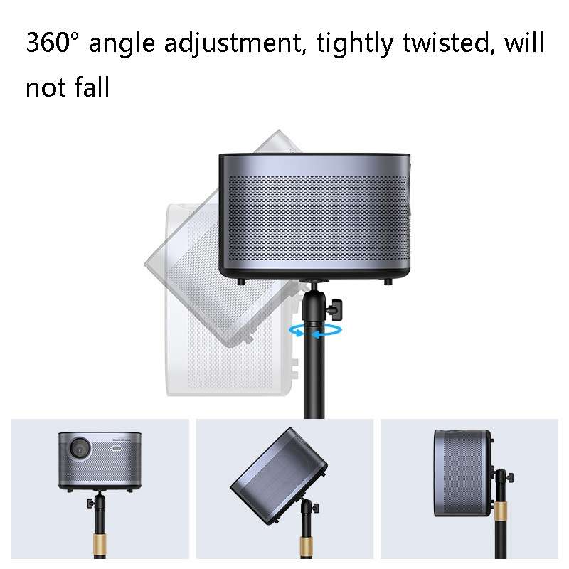 Xiaotian Desktop Metal Projection Machine Bracket Liftable Telescopic Holder, Style: L22 Desktop L