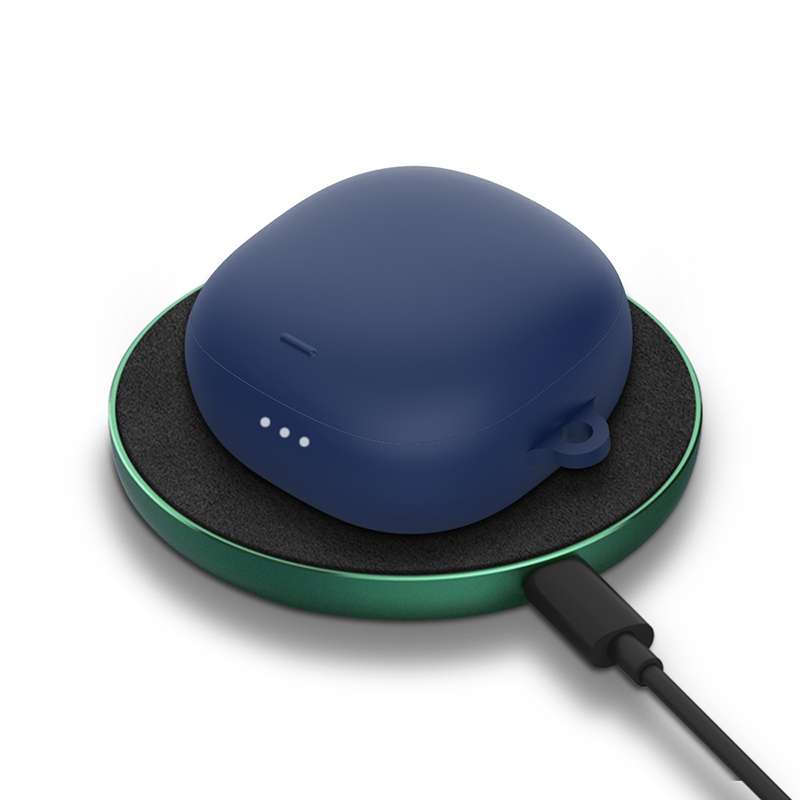 2 PCS GS088 For Anker Soundcore Liberty Air 2 Pro Wireless Headset Silicone Anti-D ... (Dark Blue)