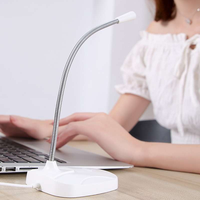 Desktop Computer Game Live Broadcast K Song Conference Condenser Microphone, Colour: M60-USB Built