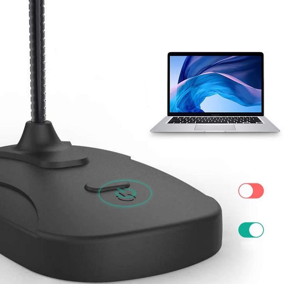 Desktop Computer Game Live Broadcast K Song Conference Condenser Microphone, Colour: M60-USB Built